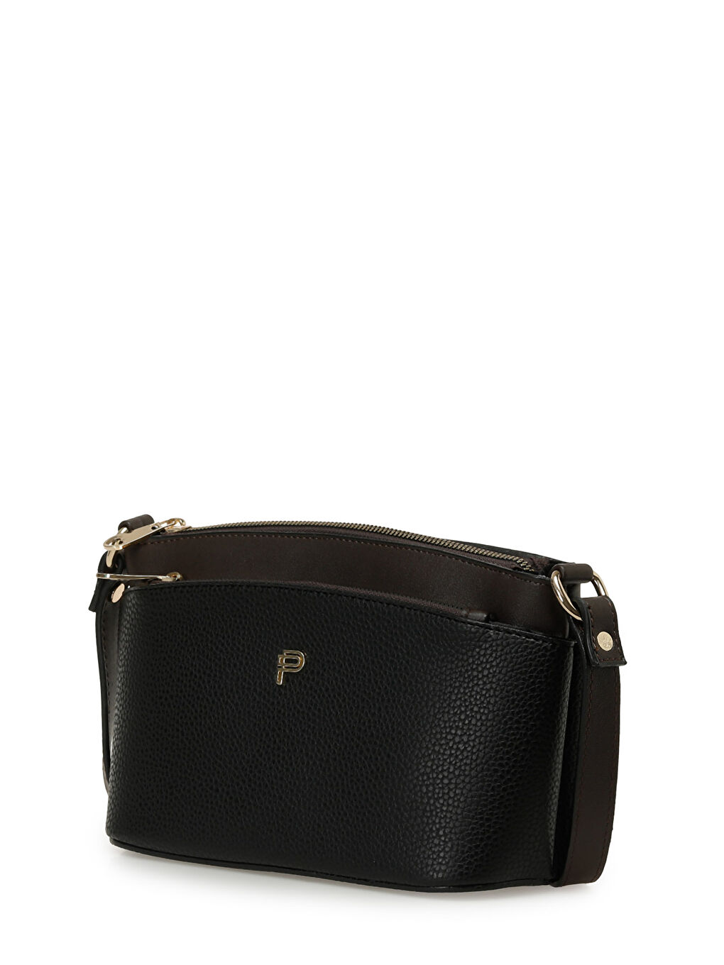 MLTI CPRZ 5PR Siyah Kadın Çapraz Çanta-1