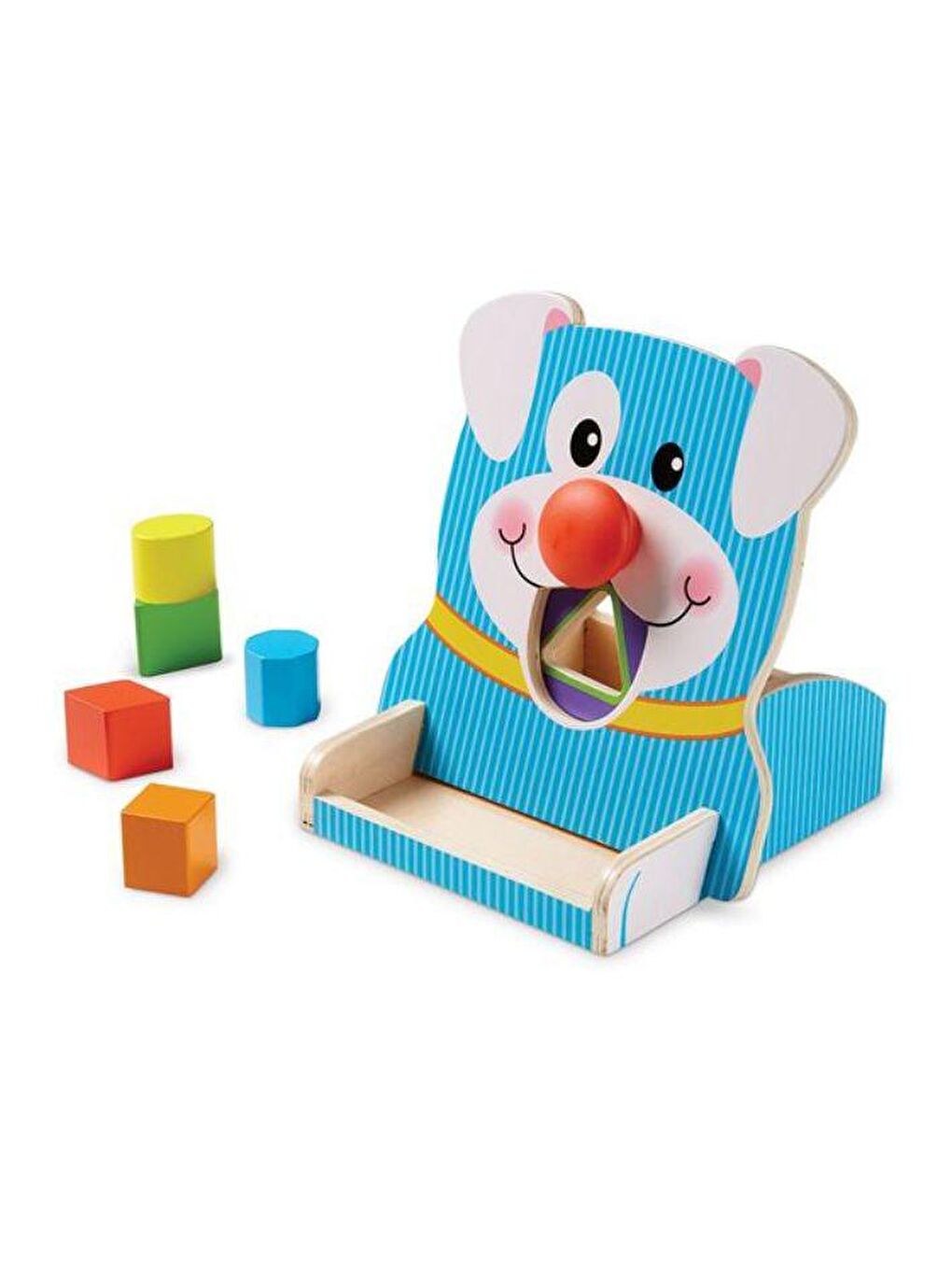 Melissa and Doug Karışık Ahşap Döndür ve Besle - Şekiller - 4