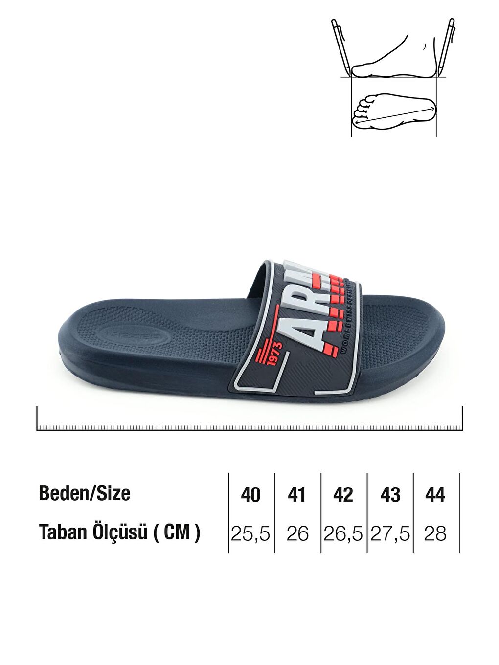 Lacivert Erkek Yazlık PU Islak Zemine Uygun Ev Bahçe Banyo Havuz Terlik-1