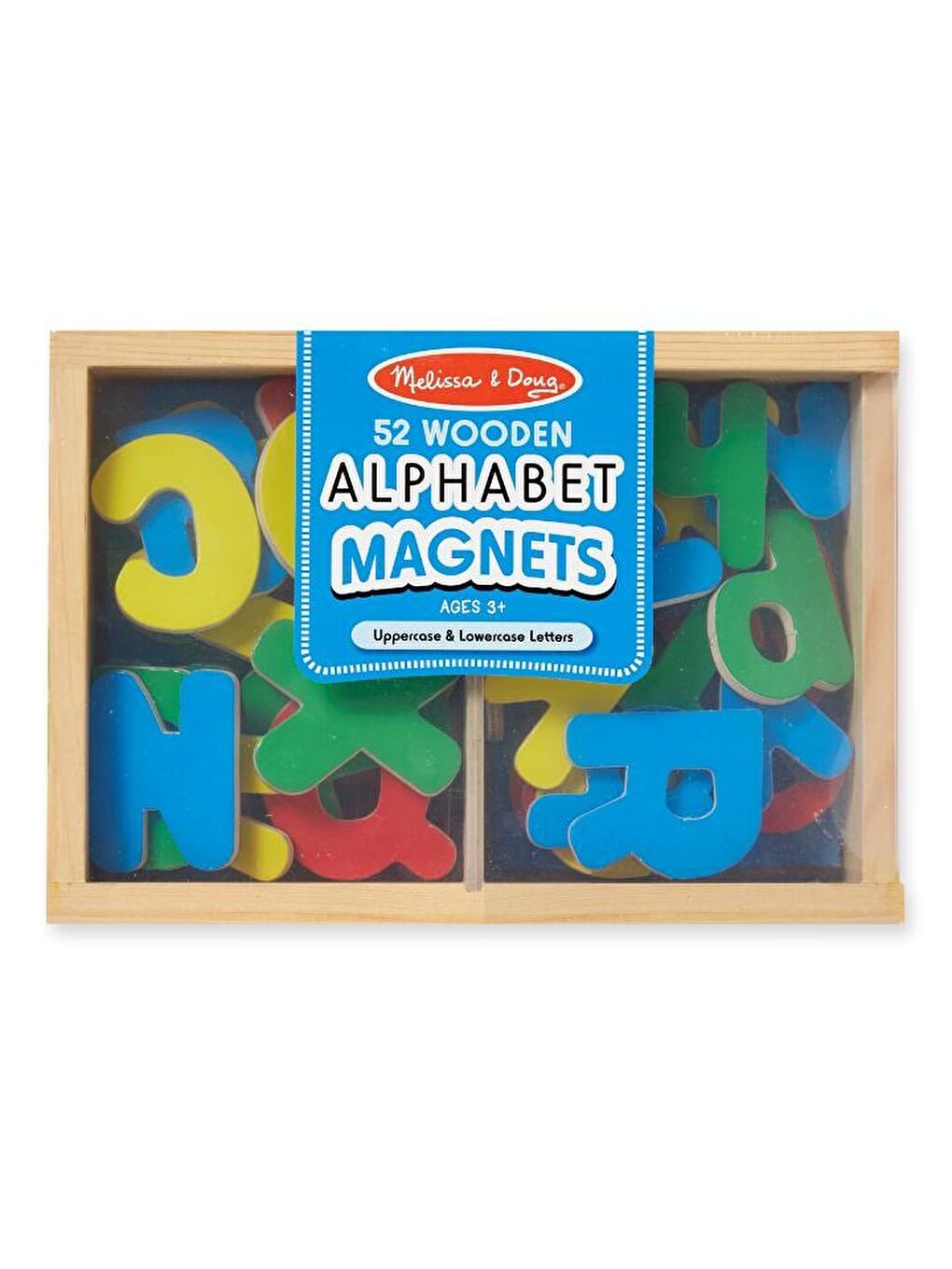 Melissa and Doug Karışık Ahşap Mıknatıslı Harfler - 3