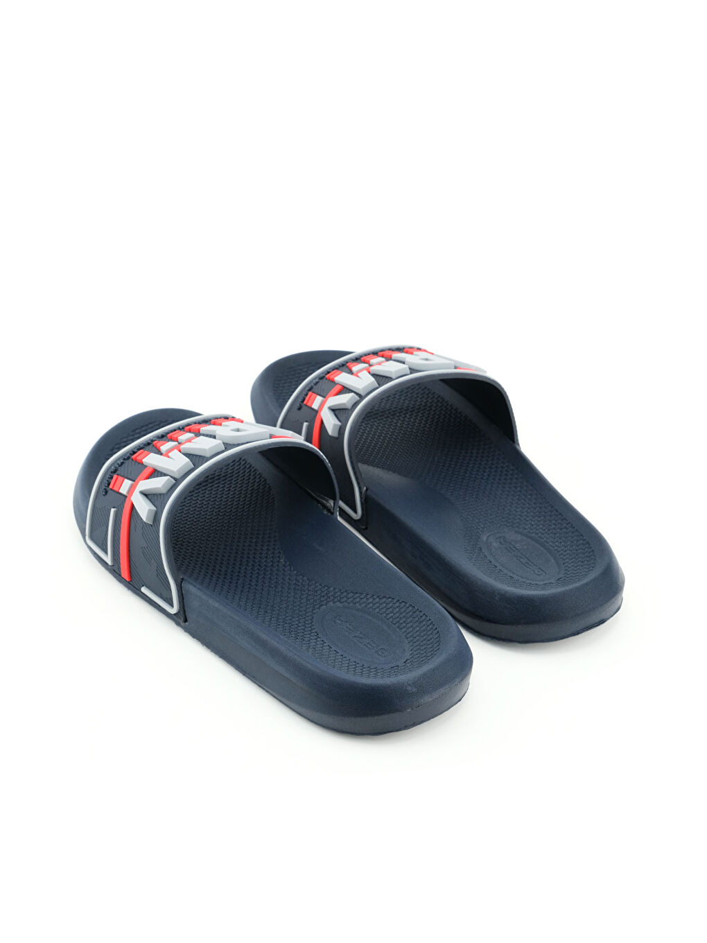 Lacivert Erkek Yazlık PU Islak Zemine Uygun Ev Bahçe Banyo Havuz Terlik-3