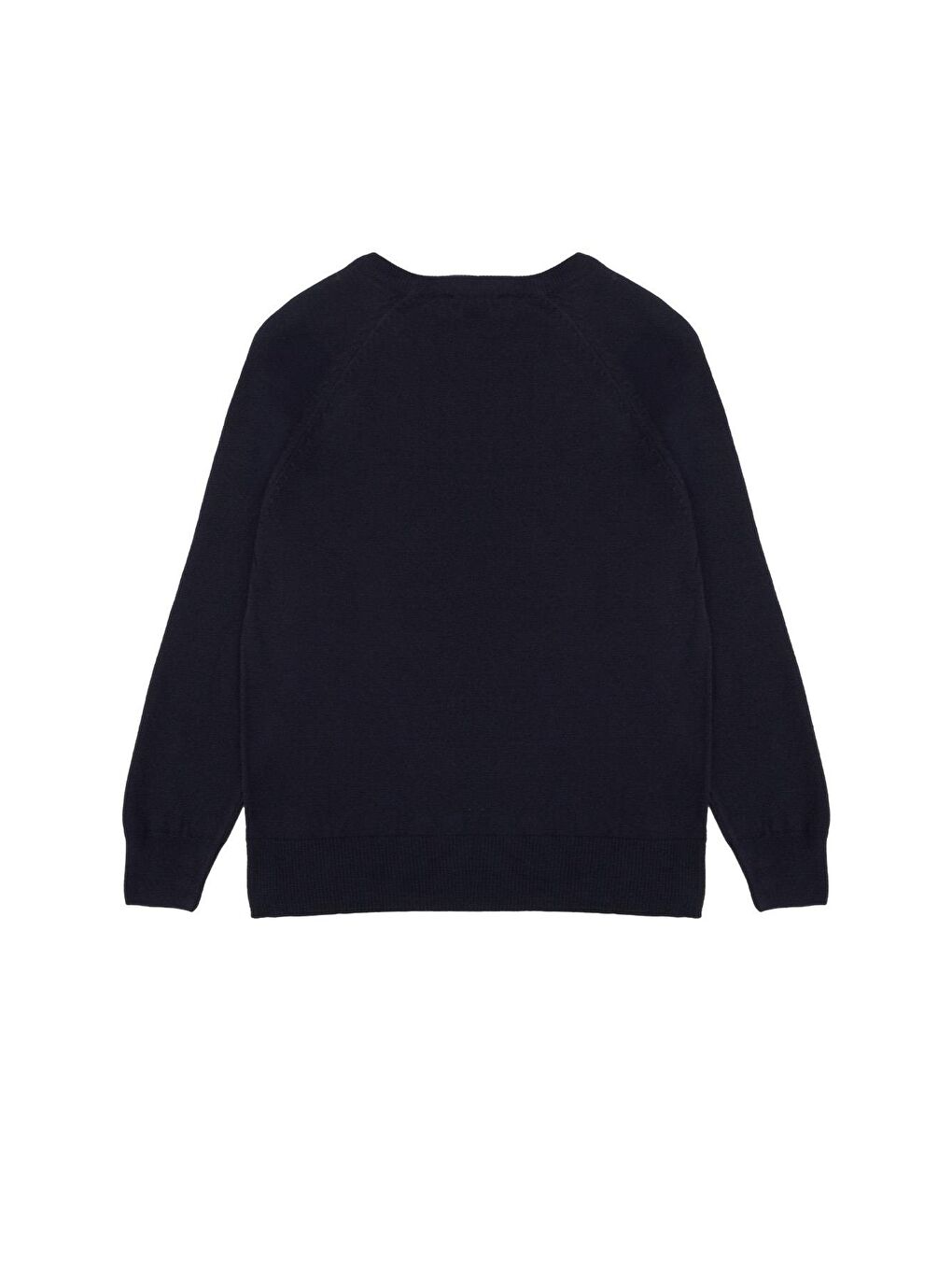 Lacivert Bisiklet Yaka Kazak-1