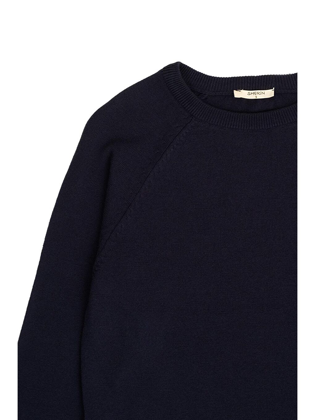 Lacivert Bisiklet Yaka Kazak-2