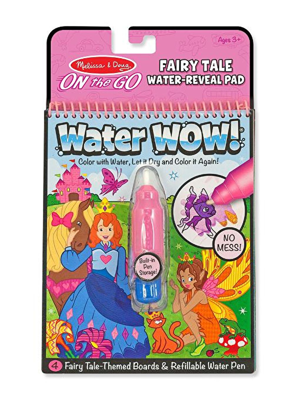 Melissa and Doug Water Wow! Su ile Boyama Kitabı - Peri Hikayesi - 1