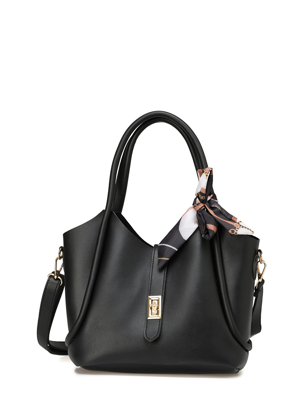 CLT PRM KLTLI OMZ 5PR Siyah Kadın Omuz Çantası