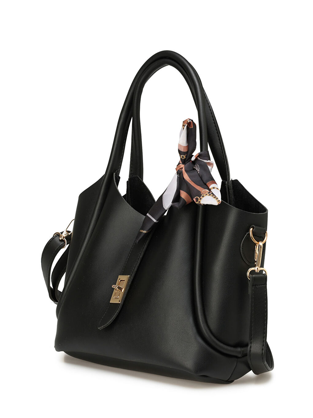 CLT PRM KLTLI OMZ 5PR Siyah Kadın Omuz Çantası-1