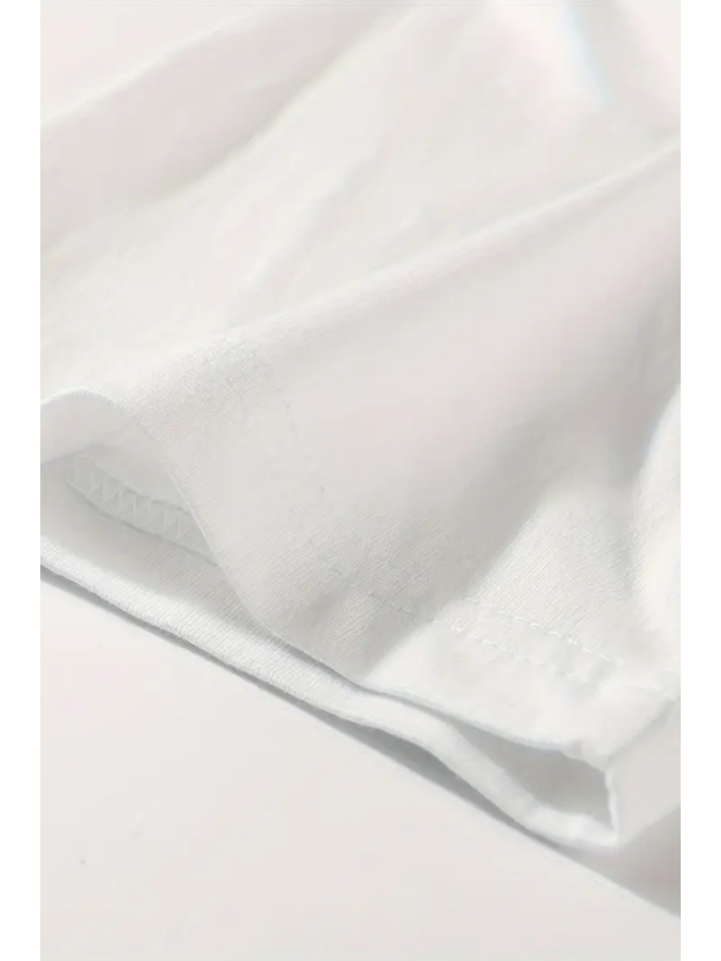 Karışık 3'lü Basic Bisiklet Yaka T-shirt-1