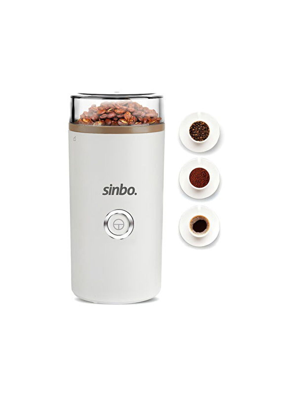 SCM-2980 Kahve Baharat Öğütücü - Beyaz