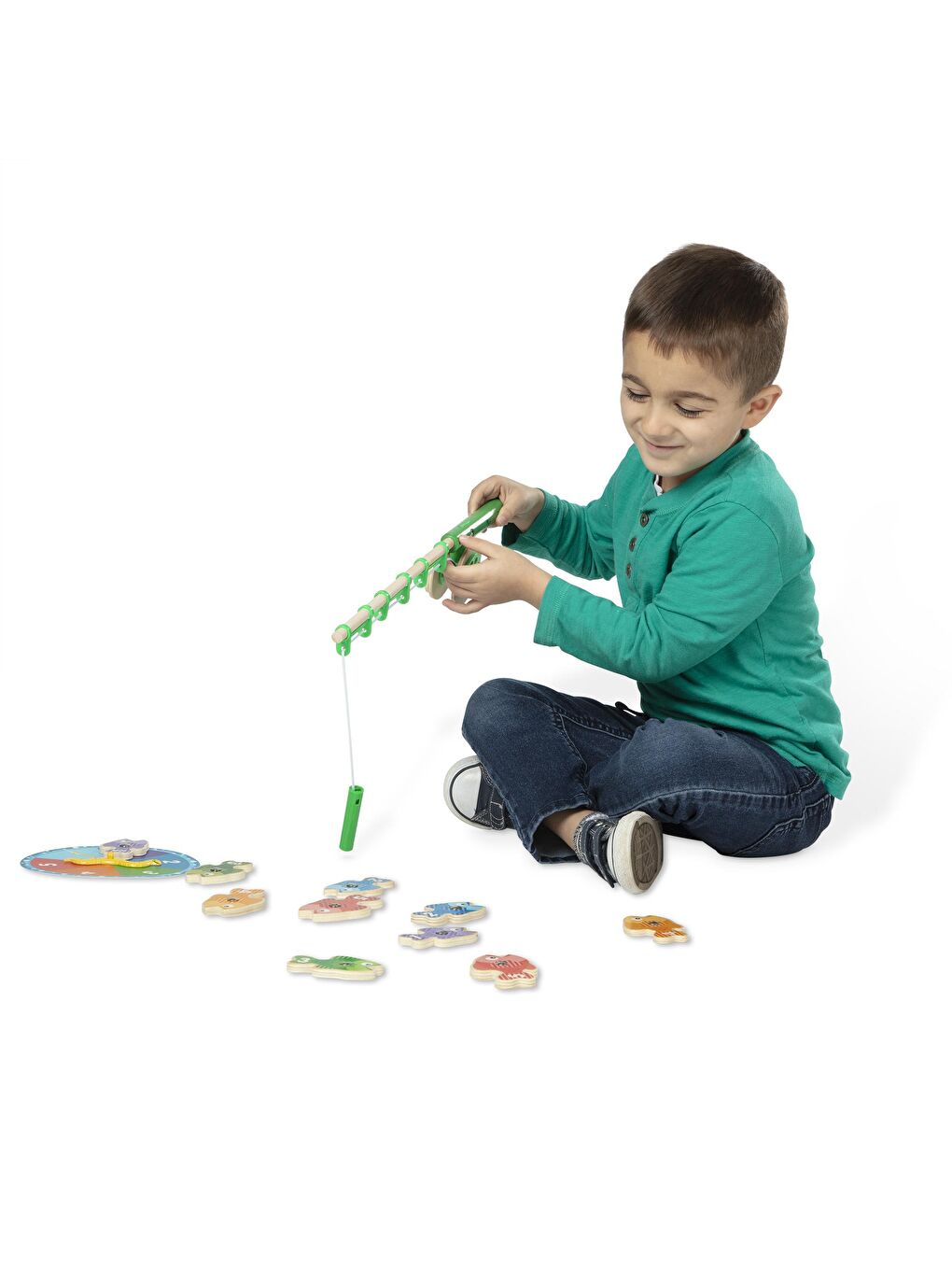 Melissa and Doug Balık Tutma Oyunu - Yakala ve Say - 1