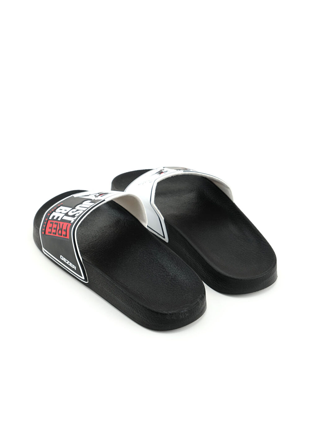 Siyah Erkek Yazlık PU Islak Zemine Uygun Ev Bahçe Banyo Havuz Terlik-3