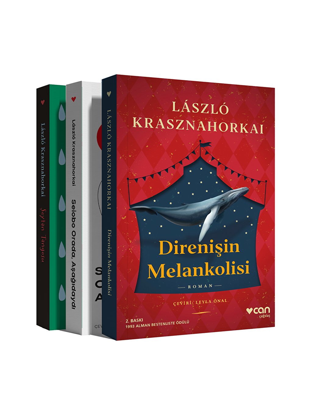 László Krasznahorkai Seti (3 Kitap)