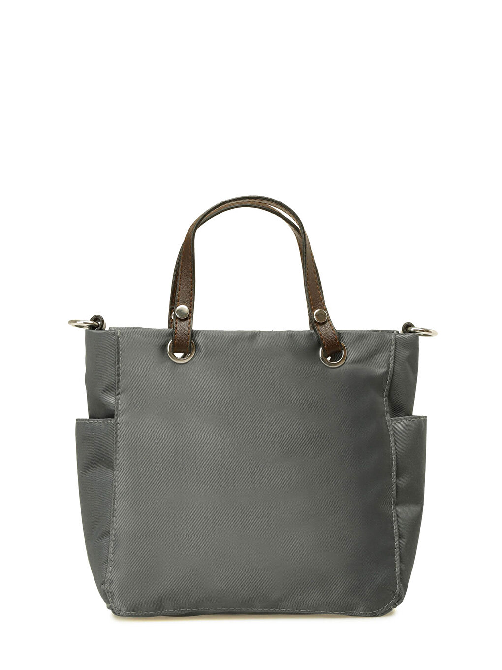 Gri TEX SERI S KL 5PR Antrasit Kadın Kol Çantası-2