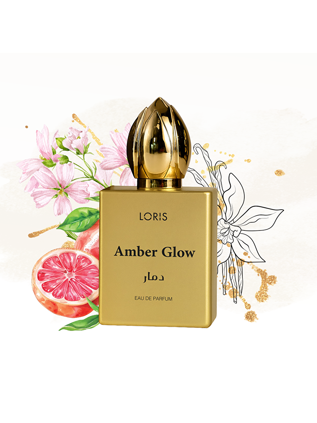 Dmar Amber Glow Unisex Parfüm 50 ML
