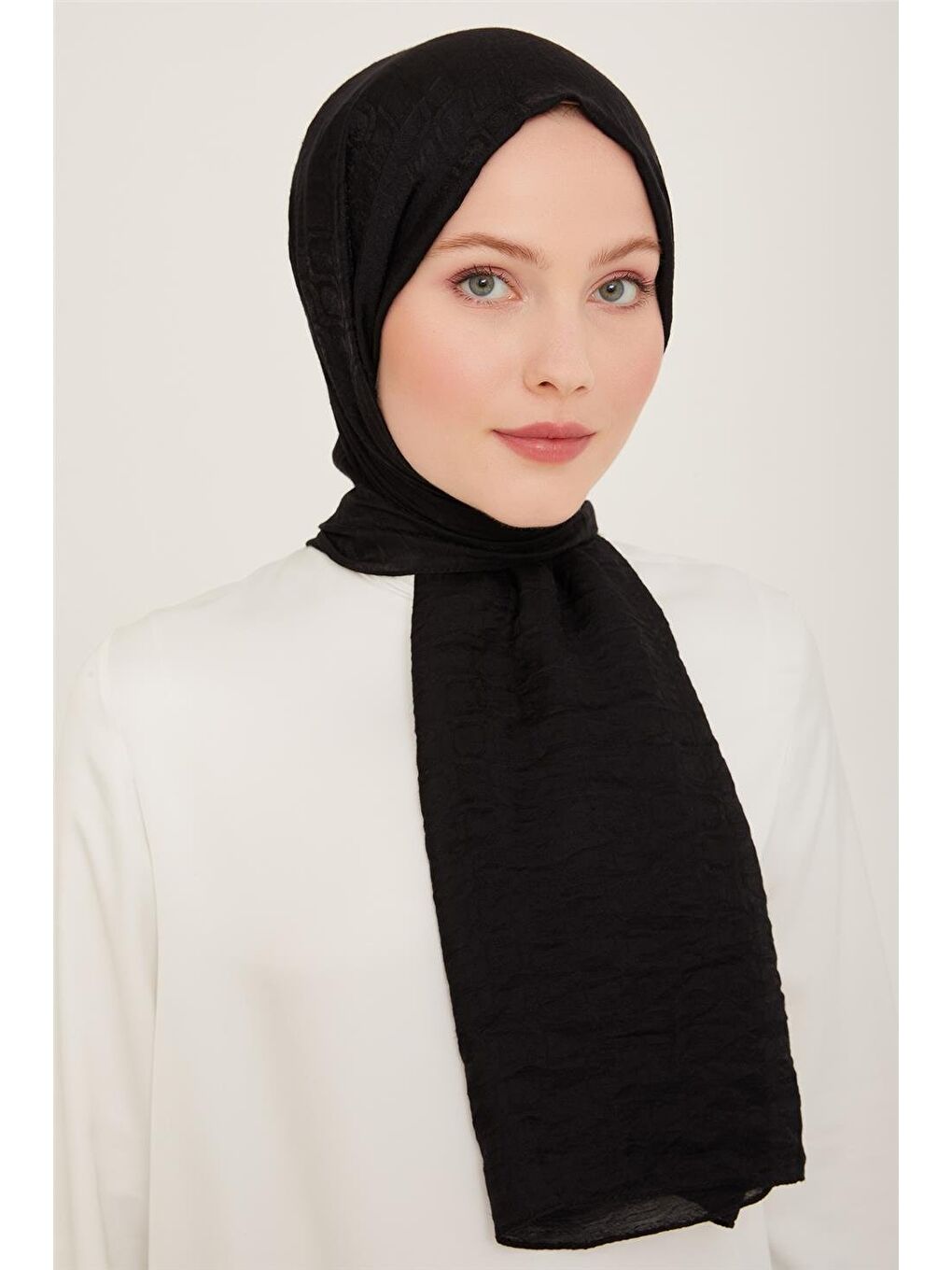 Siyah Trend Dama Şal 2 3493