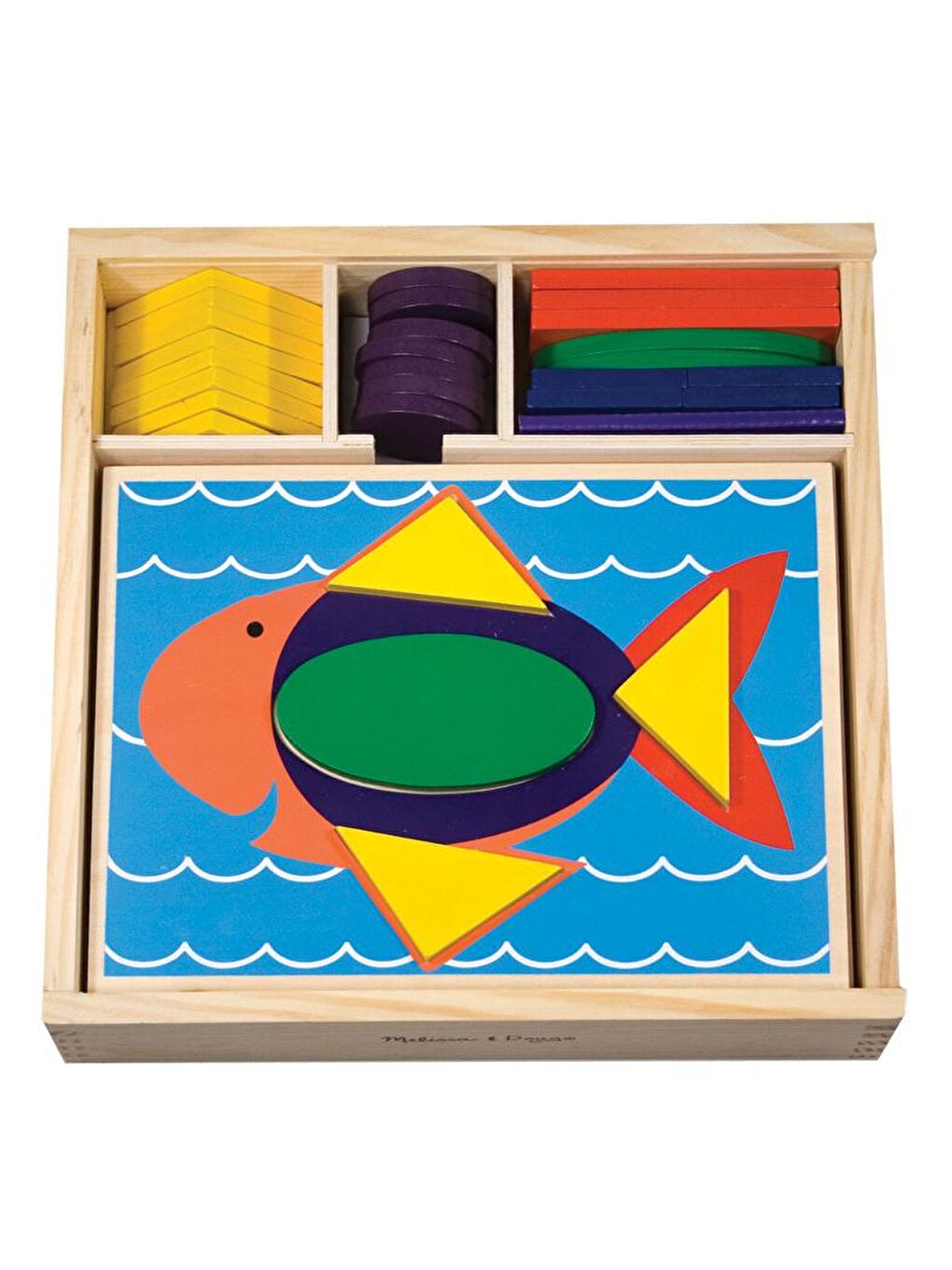 Melissa and Doug Ahşap Şekil Bulmaca - 1