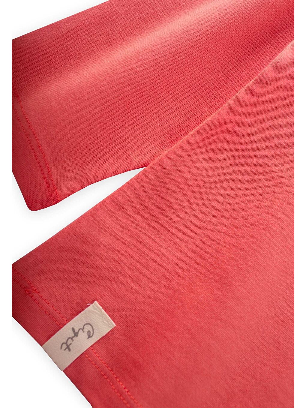 Mevsimlik Basic T-Shırt 2-10 Yaş Mercan-2