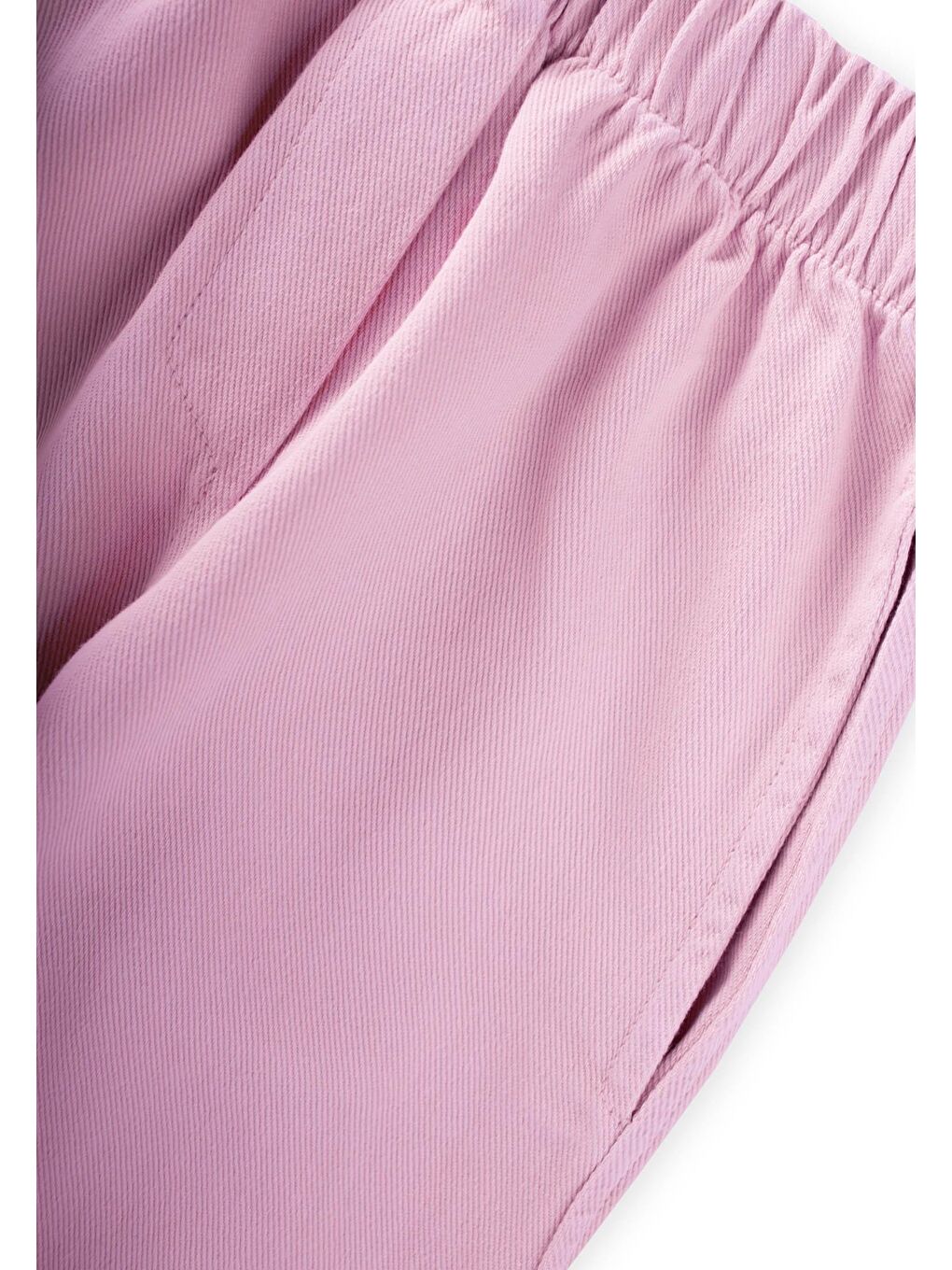 Dizi Pensli Gabardin Pantolon 2-7 Yaş Pembe-2