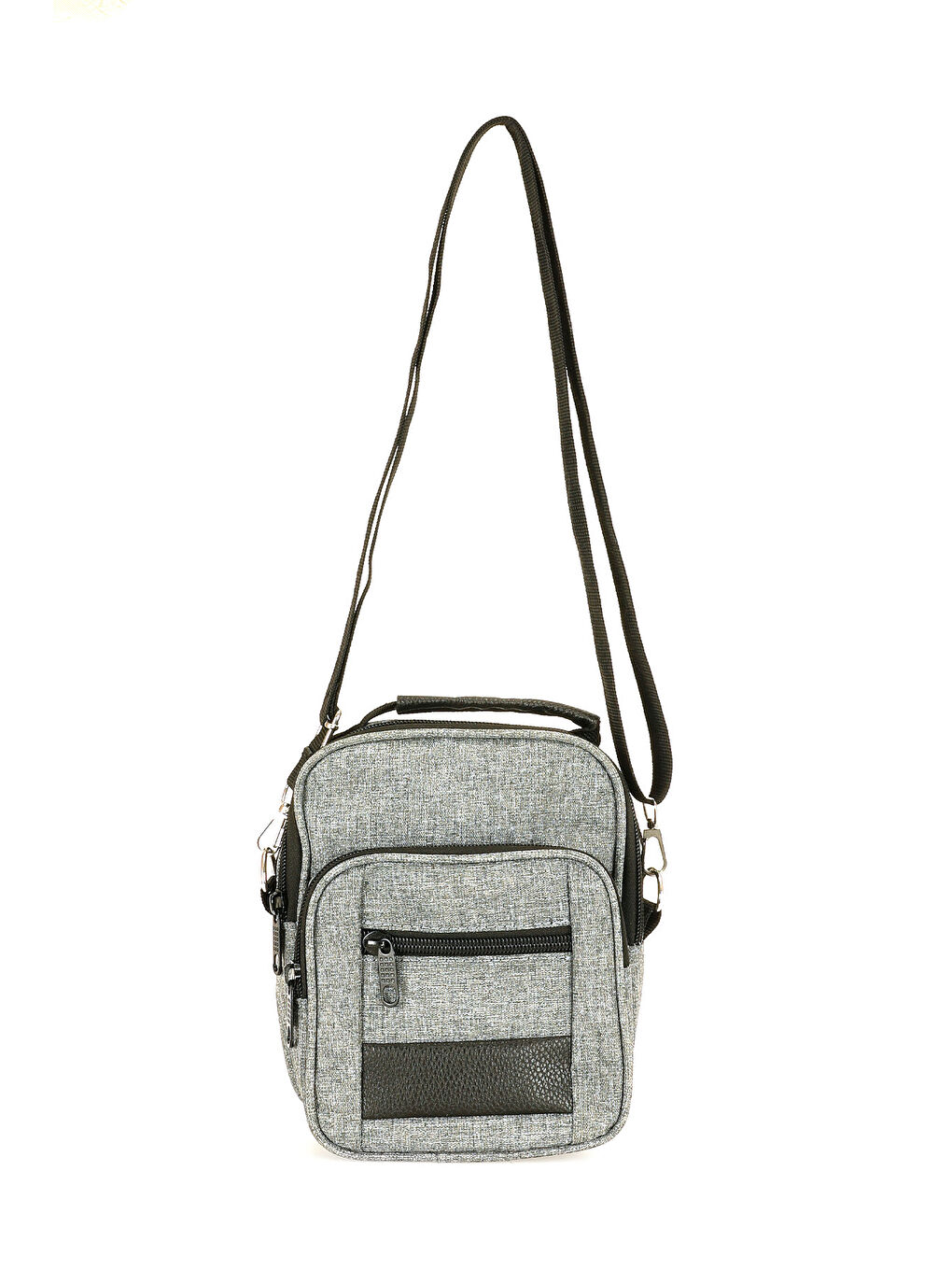 MELANJ EL 4FX Gri Erkek El  ve Çapraz Çanta