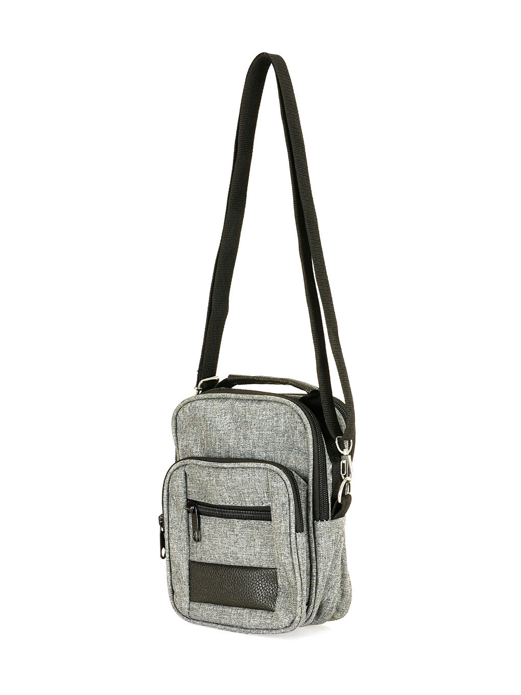 MELANJ EL 4FX Gri Erkek El  ve Çapraz Çanta-1