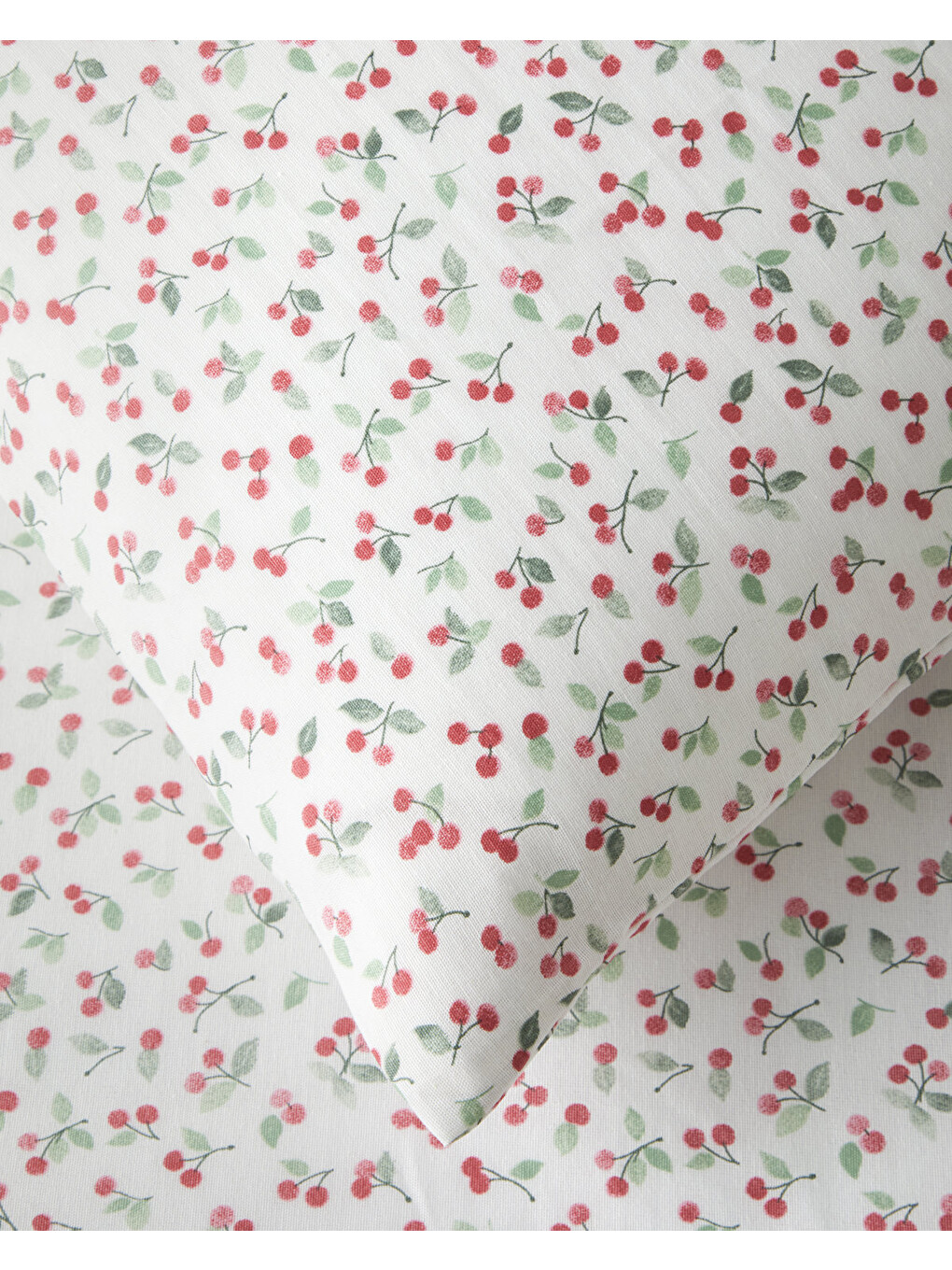 Cherry Pop Kolay Ütülenir Çift Kişilik Nevresim Seti 200x220 Cm Kırmızı-3