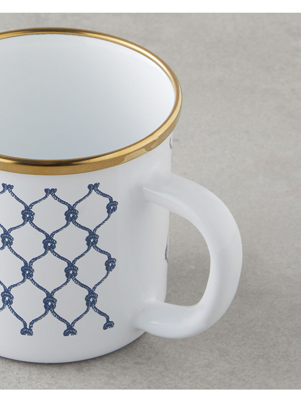 English Home Coaspiral Emaye Kupa 350 ml Mavi - 2