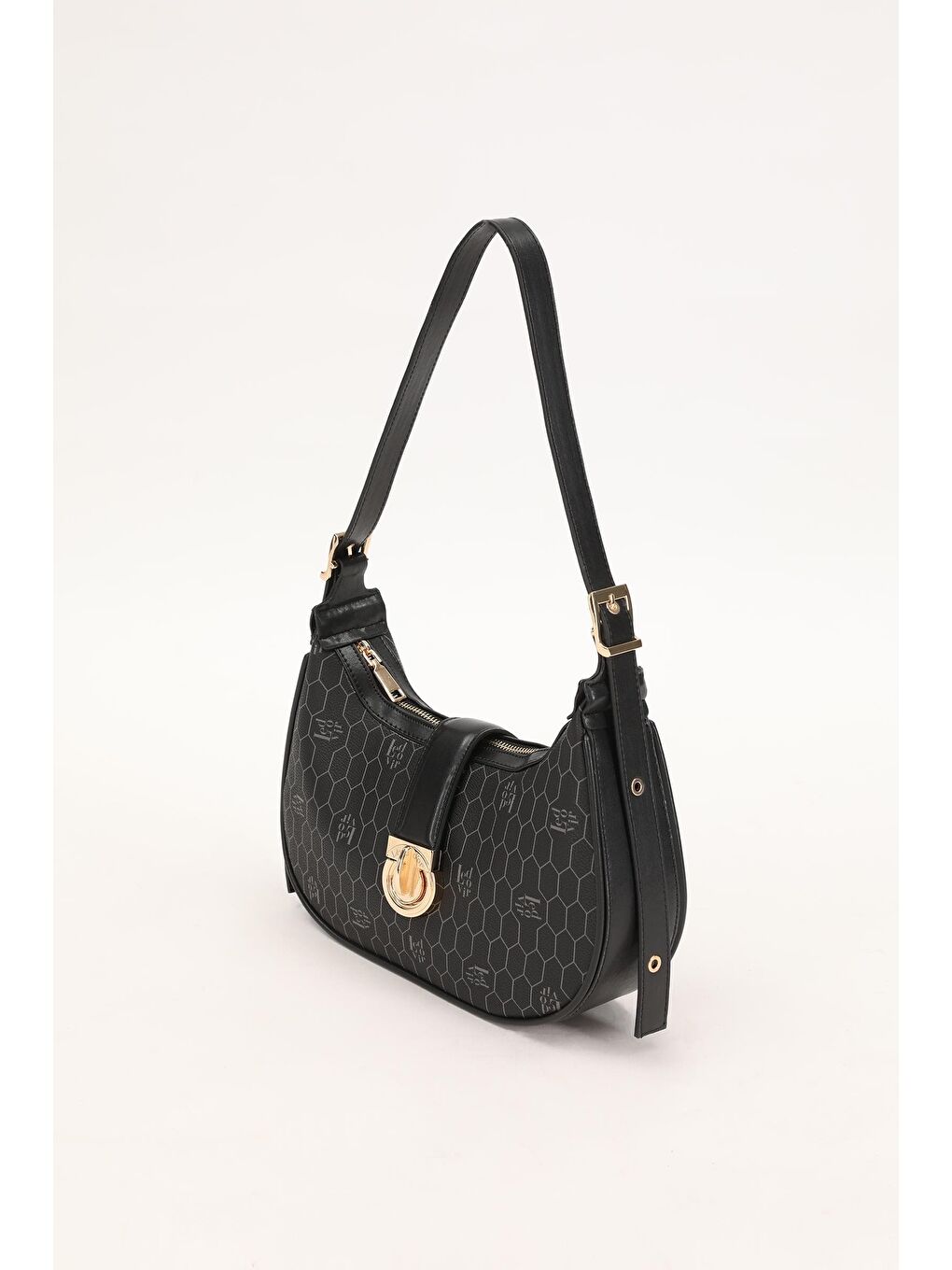 Siyah Kadın El ve Omuz Çantası 930211-1