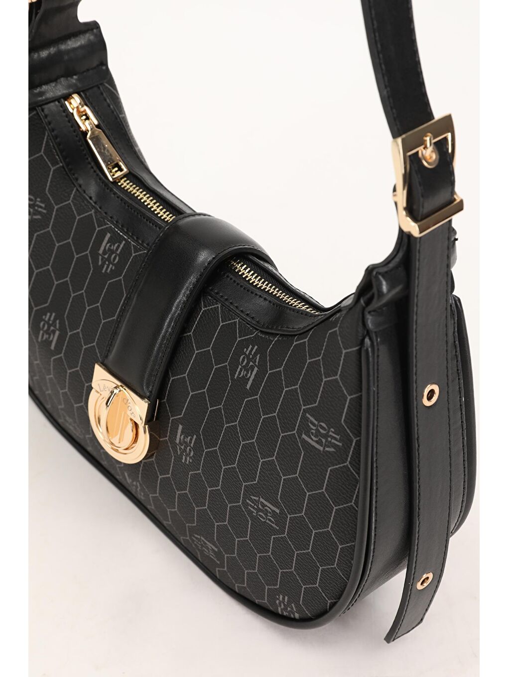 Siyah Kadın El ve Omuz Çantası 930211-4