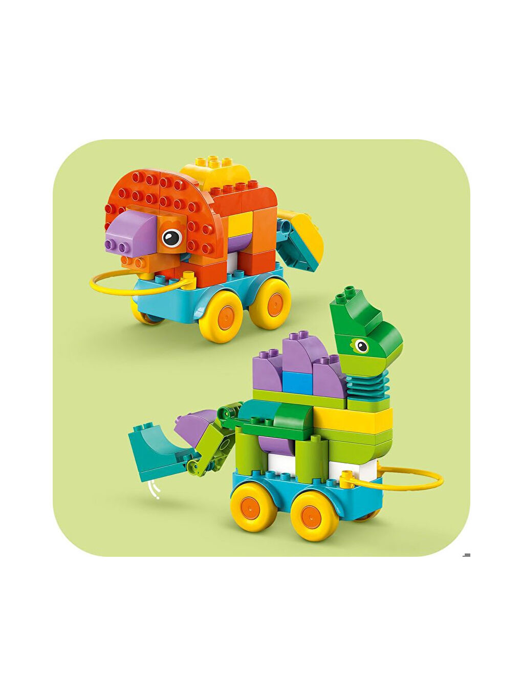 Duplo 3 ü 1 Arada Tekerlekli Dinozorlar 10451-1