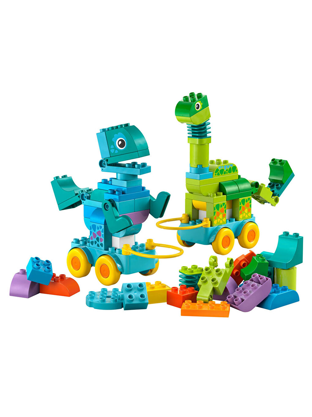 Duplo 3 ü 1 Arada Tekerlekli Dinozorlar 10451-7