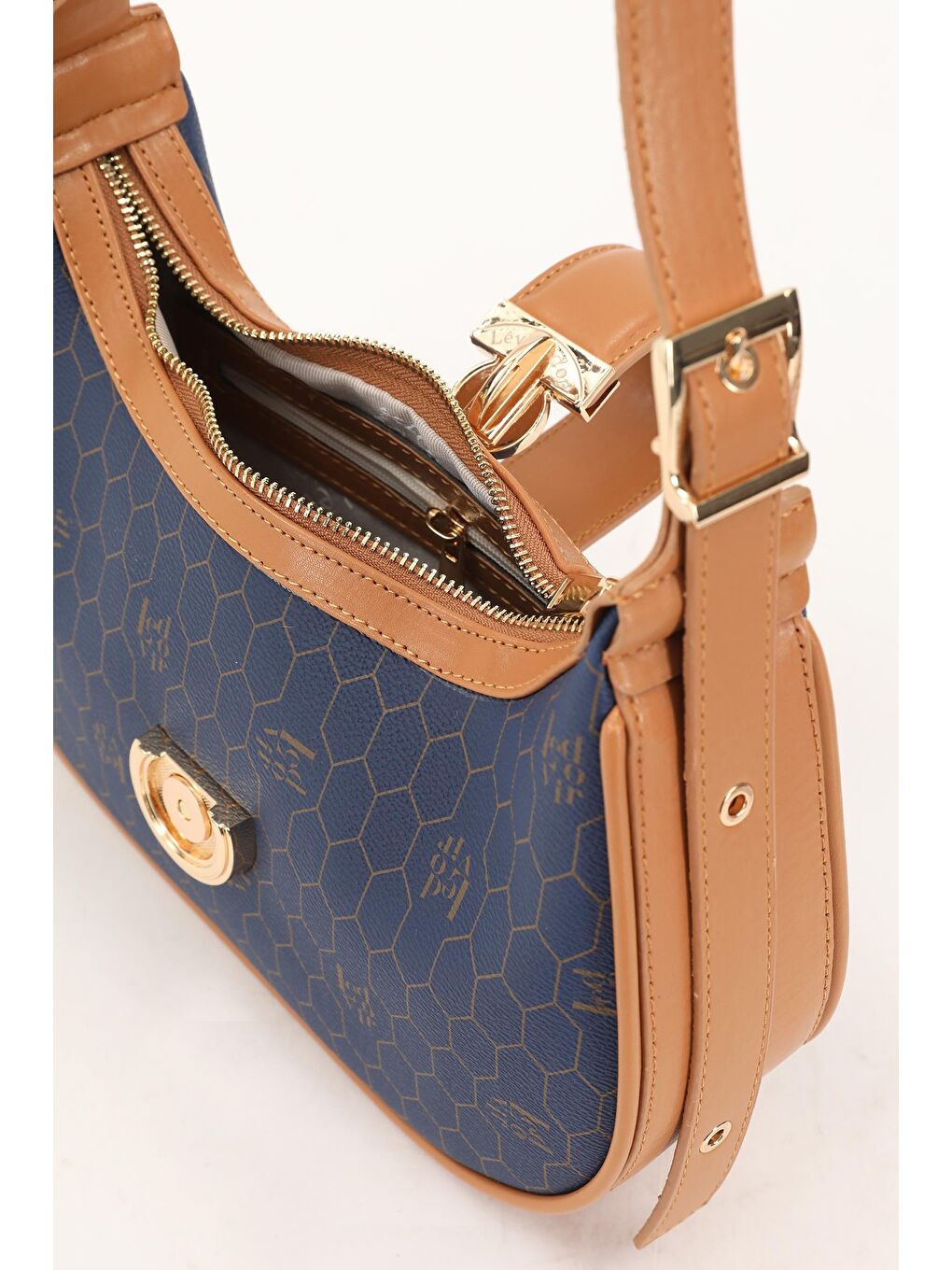 Lacivert Kadın El ve Omuz Çantası 930211-3