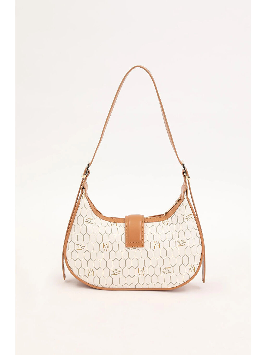 Bej Kadın El ve Omuz Çantası 930211-2