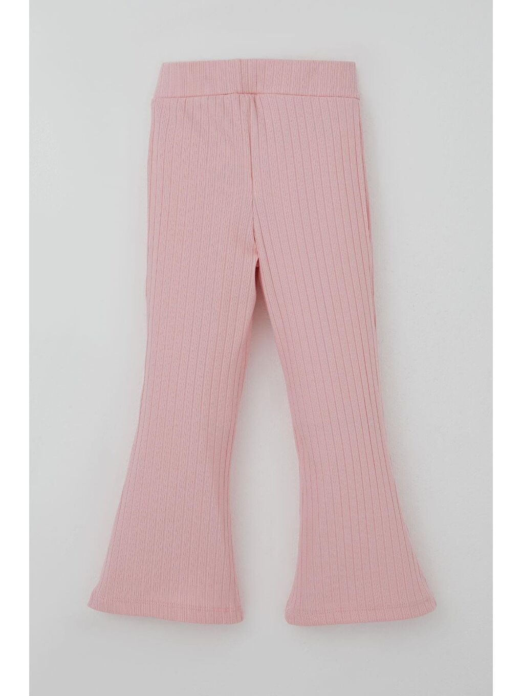 Kız Çocuk Tayt Bel Kısmı Arma Aksesuar Detaylı Pembe (3-7 Yaş)-1