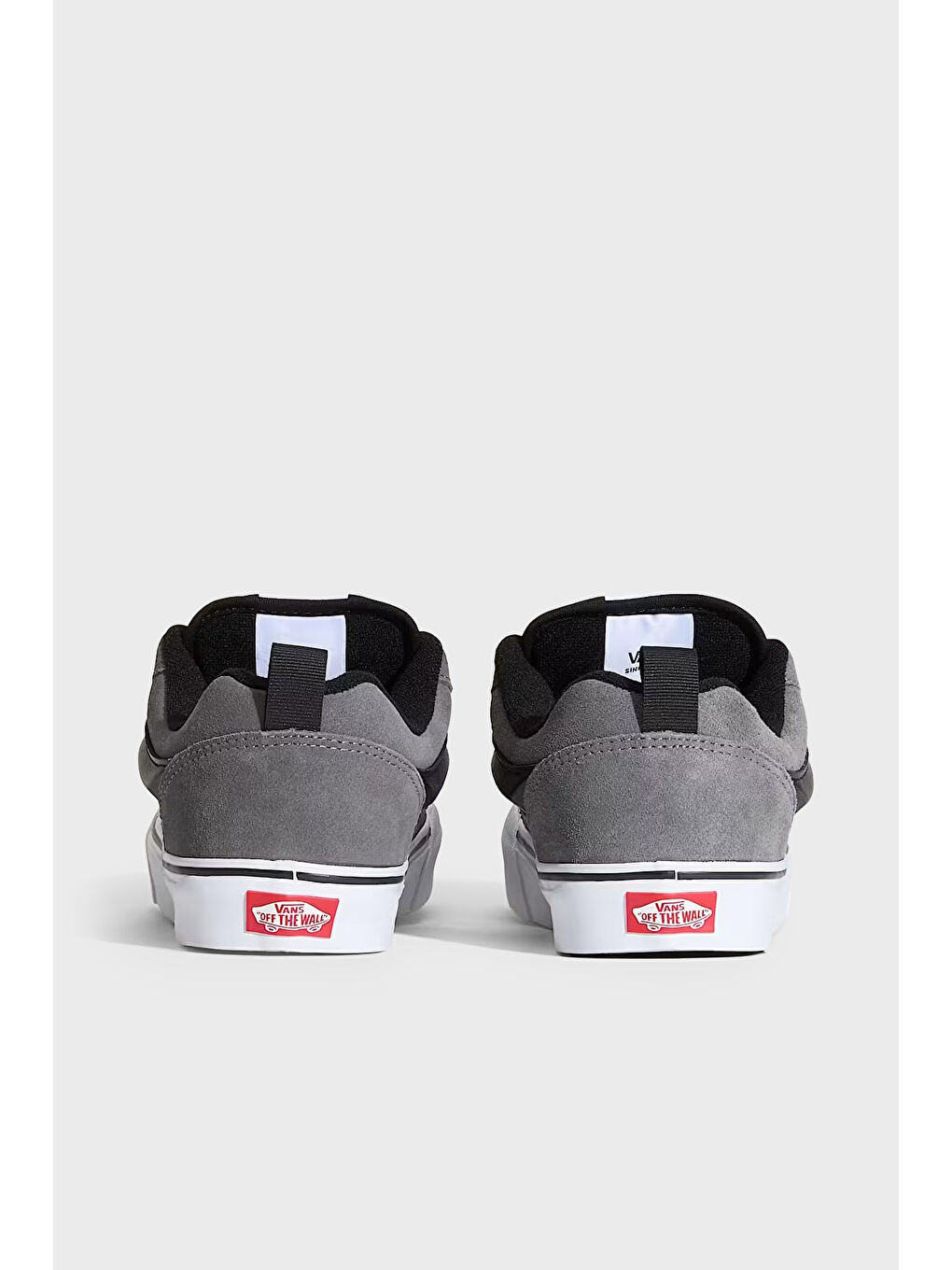 Gri Knu Skool Logolu Süet Sneaker Ayakkabı VN000DAJPWT1-3