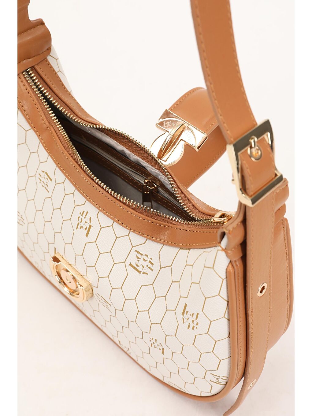 Bej Kadın El ve Omuz Çantası 930211-3