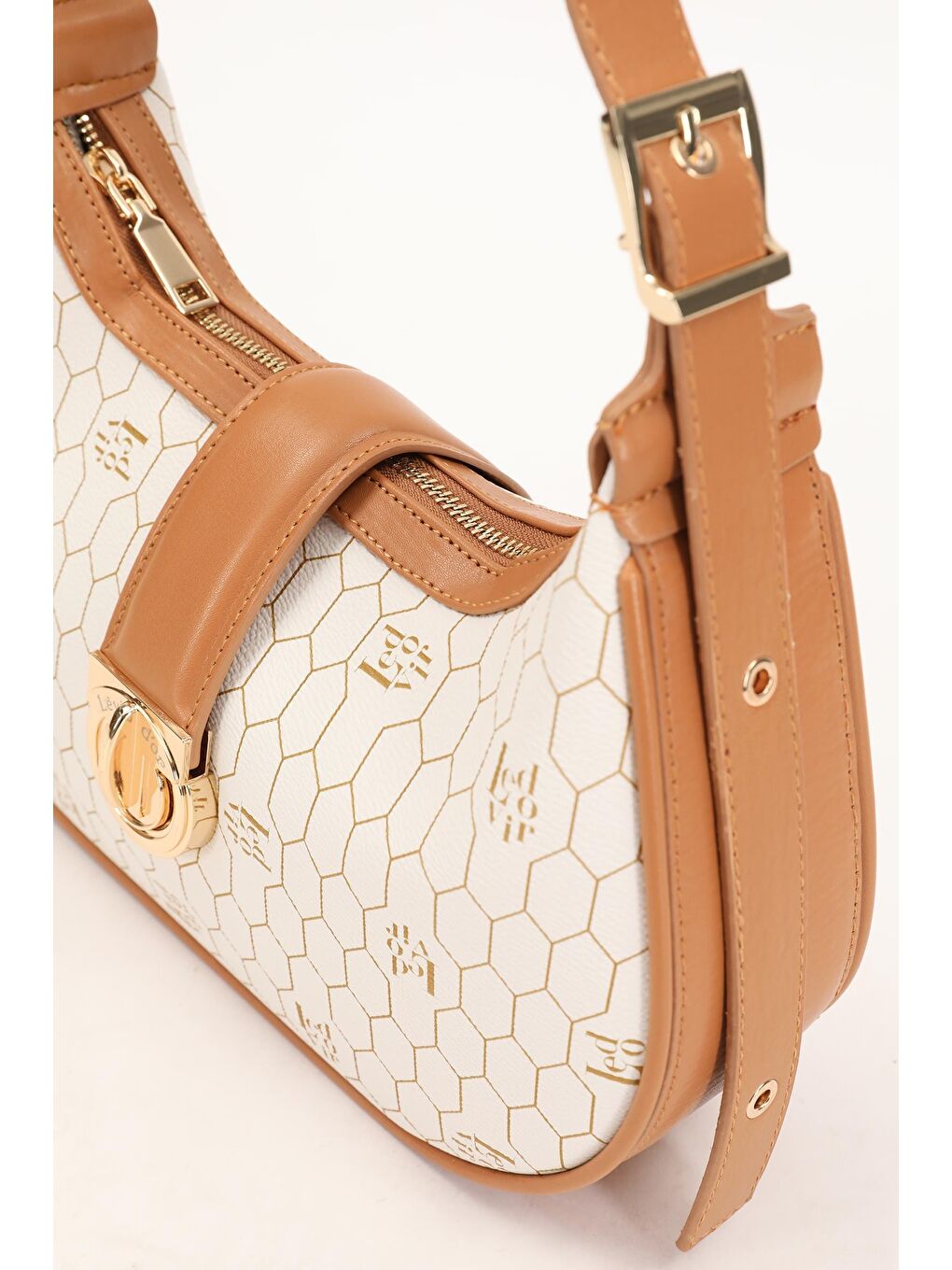 Bej Kadın El ve Omuz Çantası 930211-4