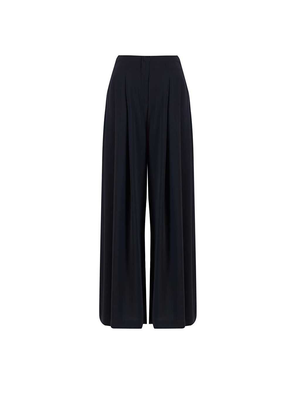 Pileli Pantolon Etek 24K2715 Siyah-3