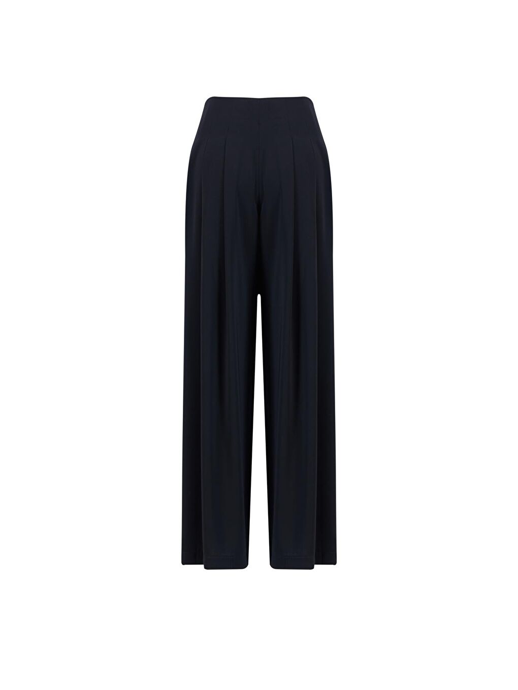 Pileli Pantolon Etek 24K2715 Siyah-4