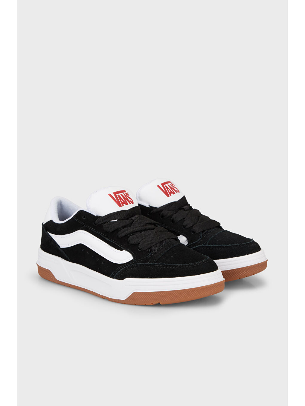 Siyah Hylane Logolu Süet Sneaker Ayakkabı VN000DB14581-2