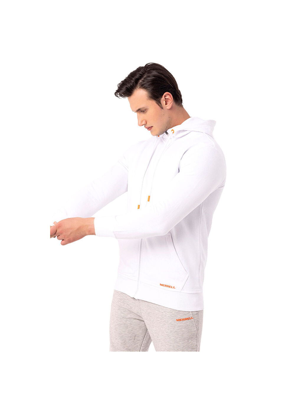 Scole Erkek Beyaz Sweatshirt-5