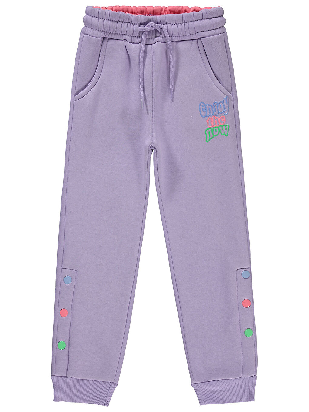 Mor Girls Kız Çocuk Eşofman Altı 6-9 Yaş Dijital Lavanta