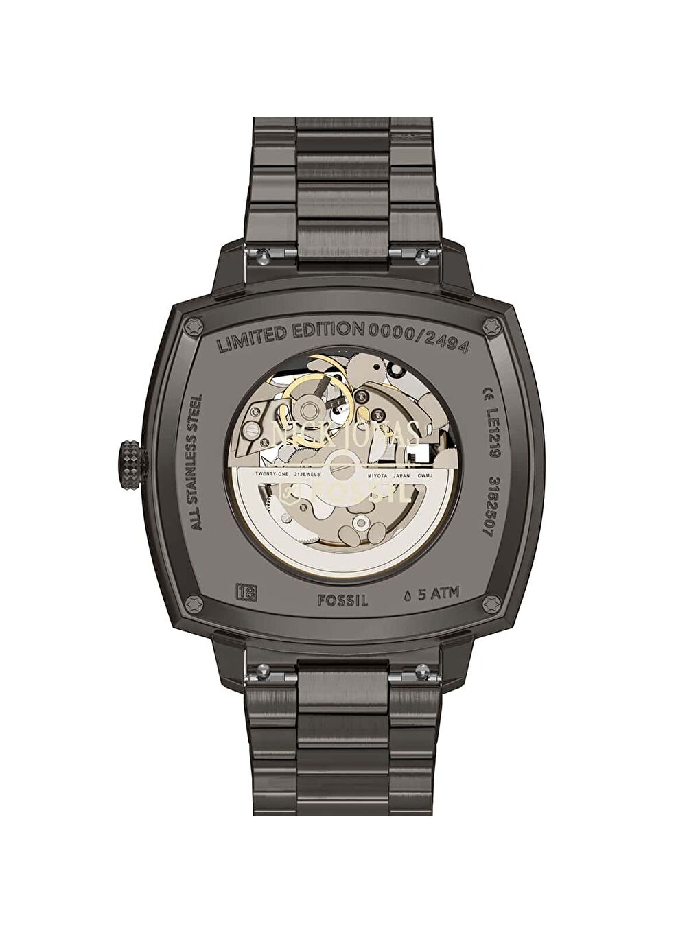 Gri FLE1219 Nick Jonas x Machine Luxe Kol Saati-2