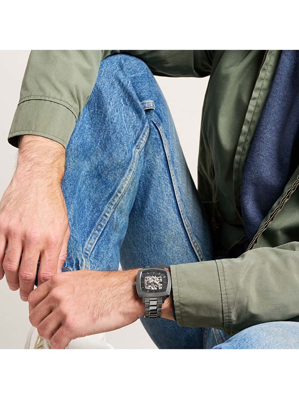 Gri FLE1219 Nick Jonas x Machine Luxe Kol Saati-4