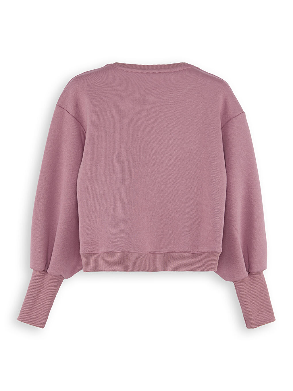 Pembe Kız Çocuk Gül Kurusu Sweatshirt-3