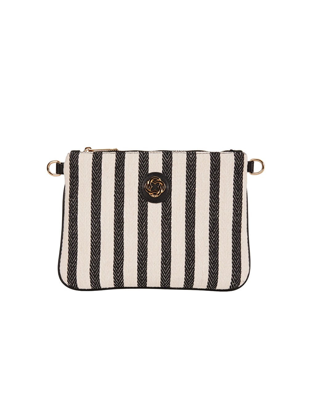 Siyah Cnt20135 Zincir Askılı Çapraz Çanta-1