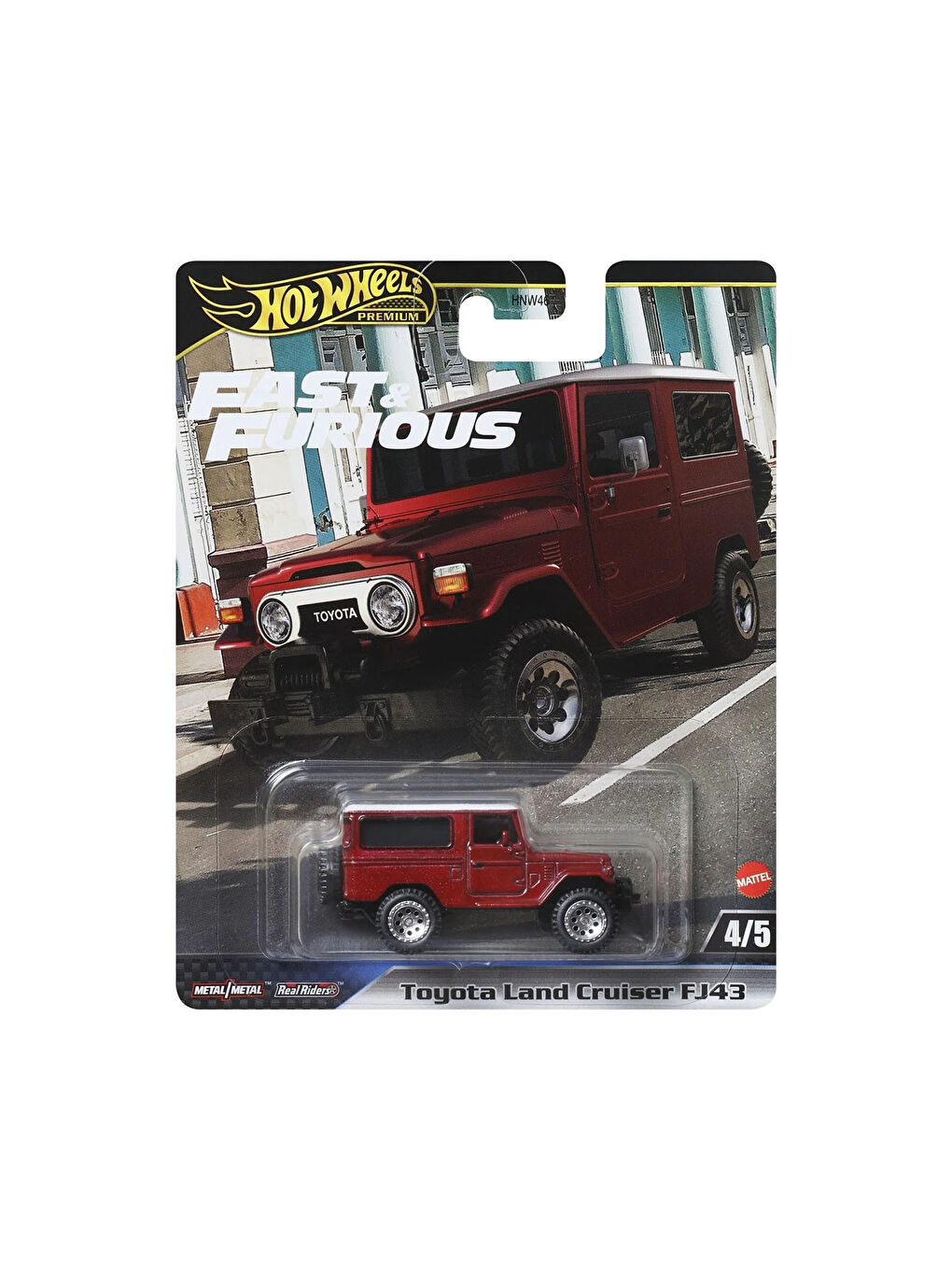 Hot Wheels Karışık Fast & Furious Premium Arabalar Toyota Land Cruiser HRT96