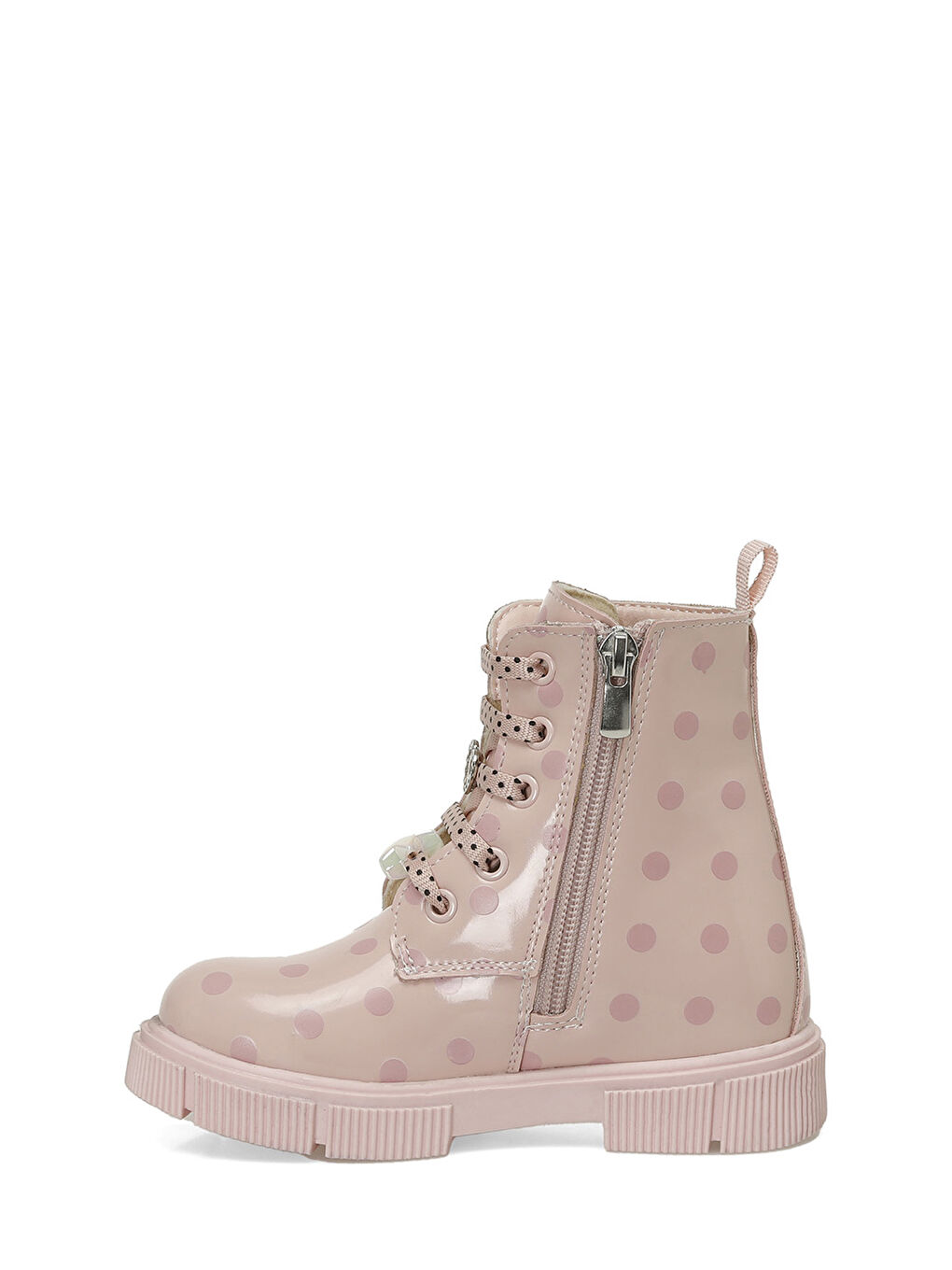 Pembe UDINE P 4PR Pudra Kız Çocuk Worker Bot-2