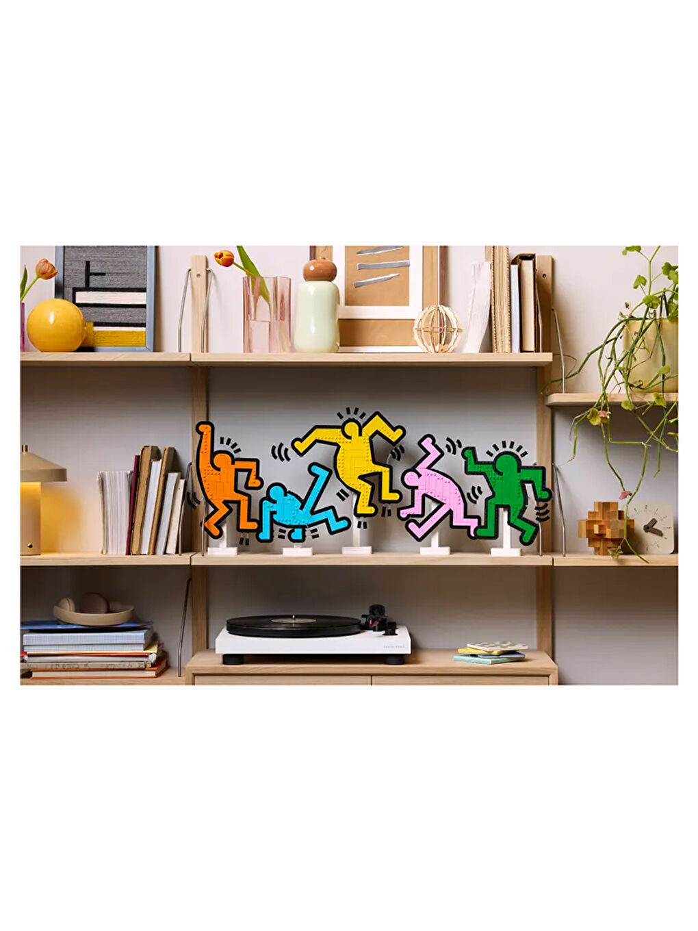 Art Keith Haring Dans Eden Figürler 31216-7