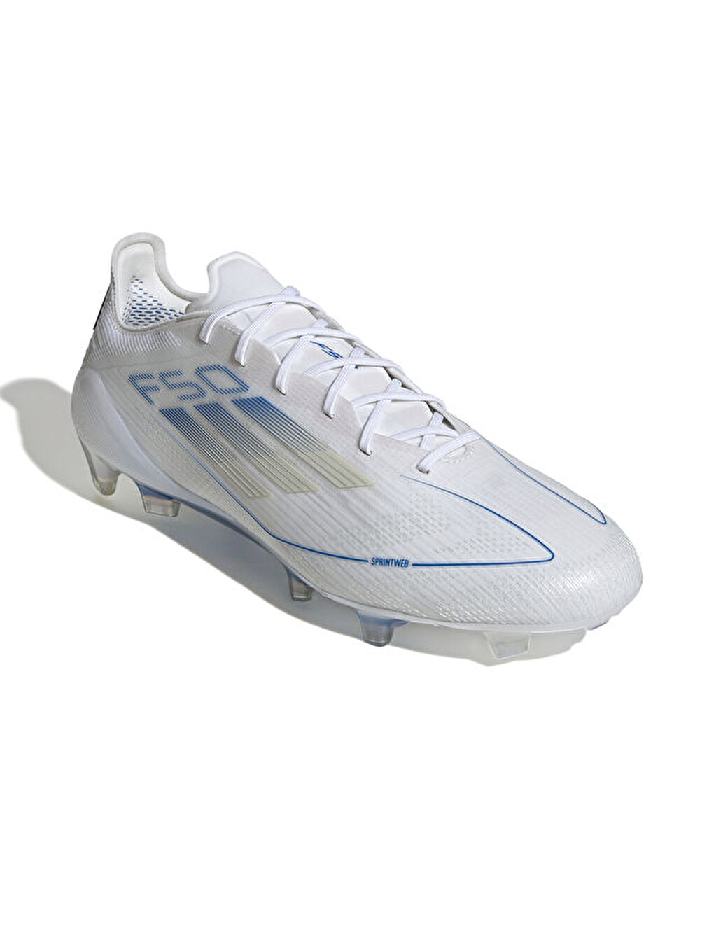 F50 Elite Fg Erkek Çim Zemin Kramponu Ie1204 Beyaz-2