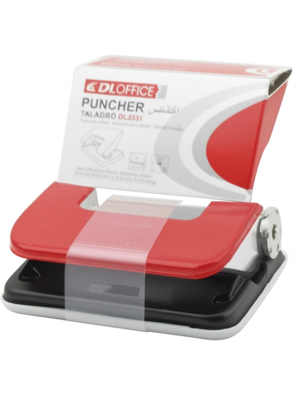 Küçük Boy Delgeç 12 Yaprak Kapasiteli (DL-0231) Siyah-1