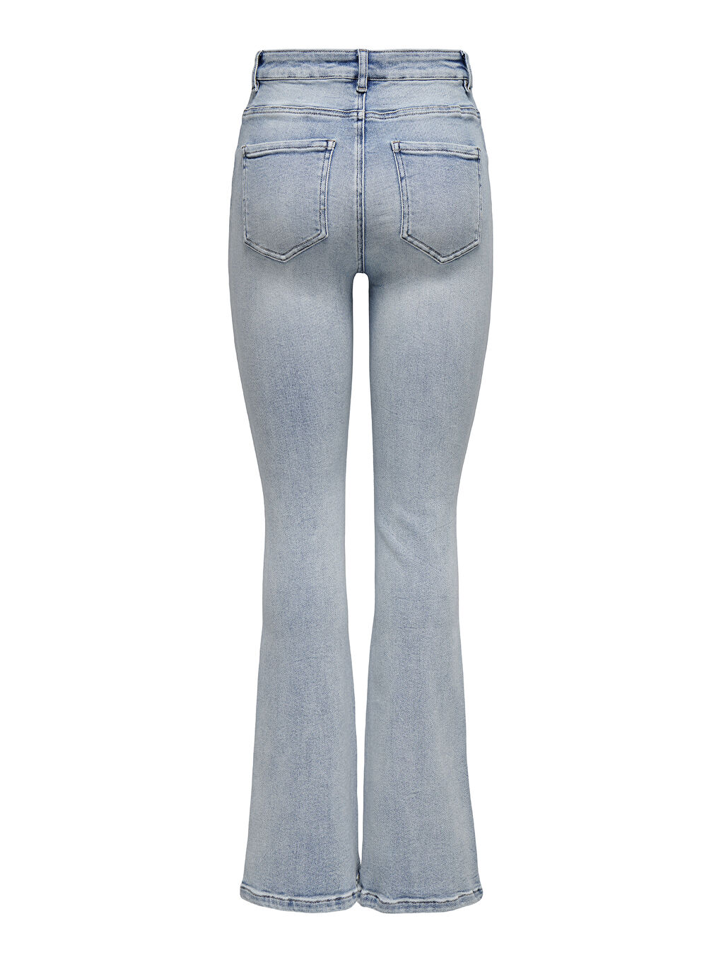 Only Mavi Onlmila Streç Pamuklu Yüksek Bel İspanyol Paça Flare Jeans  15313328 - 6